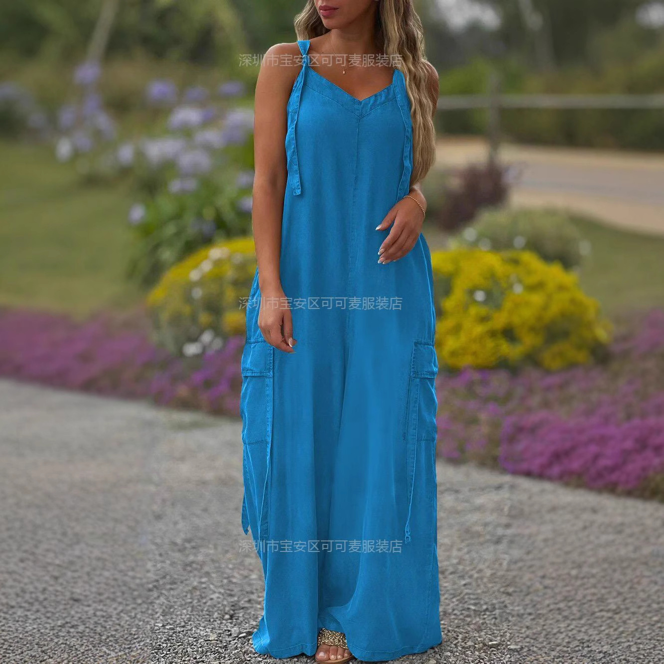 Свободный летний комбинезон, п – обзор и цена Jumpsuit Linen Relaxed
