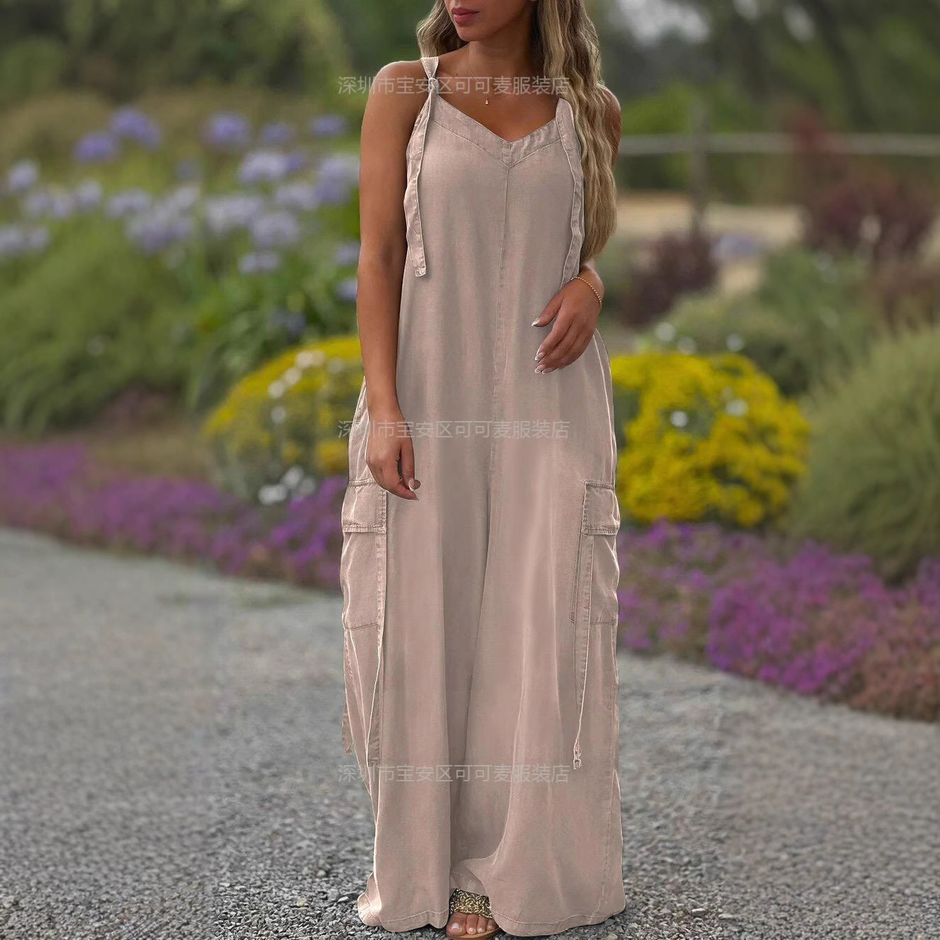 Свободный летний комбинезон, п – обзор и цена Jumpsuit Linen Relaxed