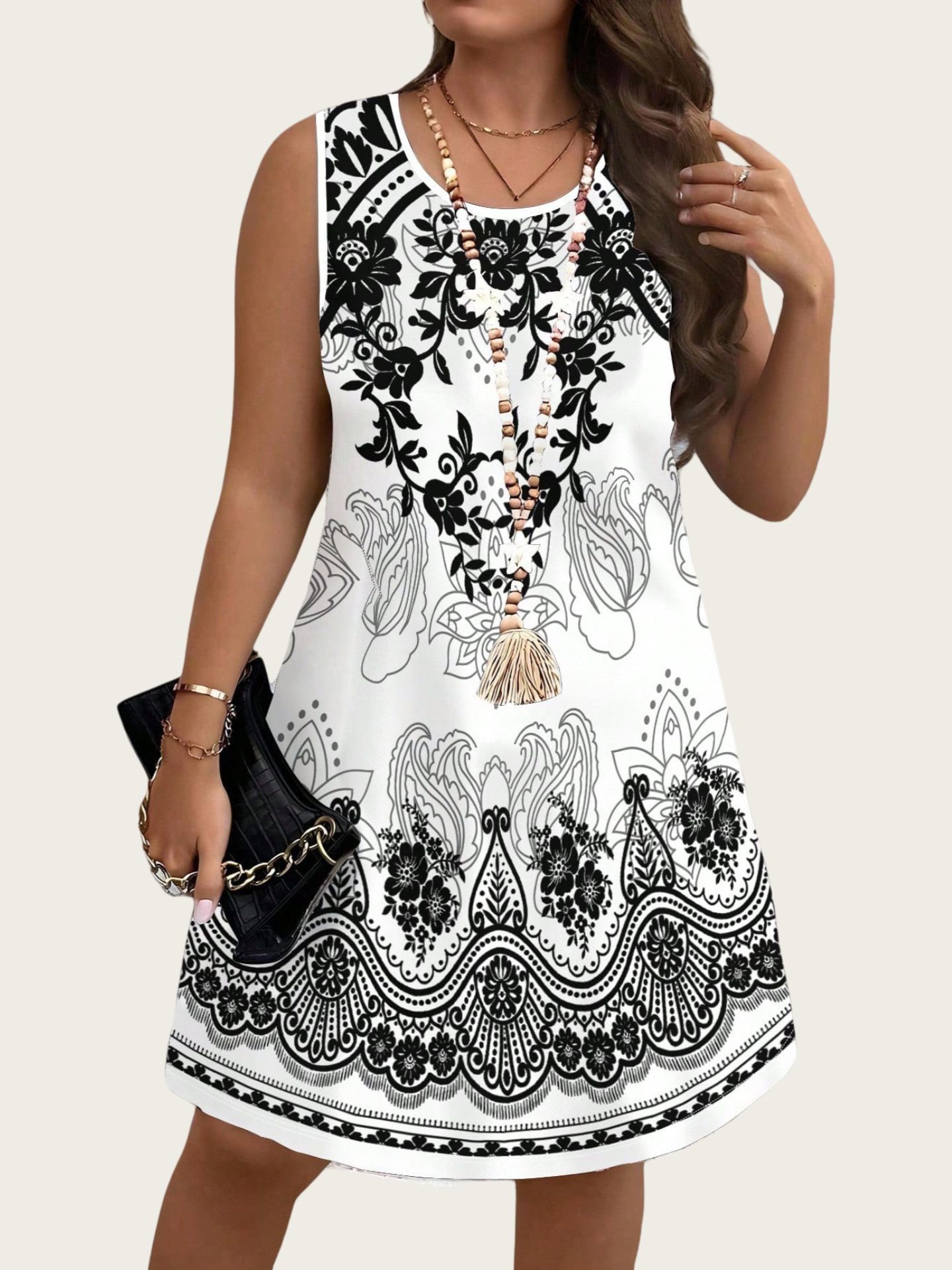 Этнические винтажные платья 20 – обзор и цена Romper Floral Print