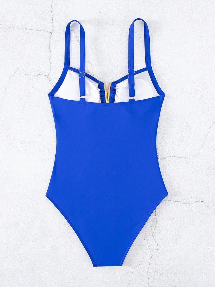 Cikini-Plain Ruched V Wire Куп – обзор и цена Swimsuit Bikini Ruched
