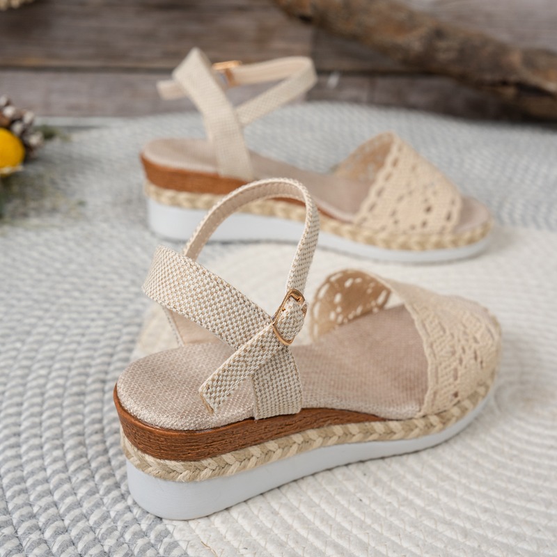 Женские кружевные сандалии на  – обзор и цена Wedge Espadrille Women