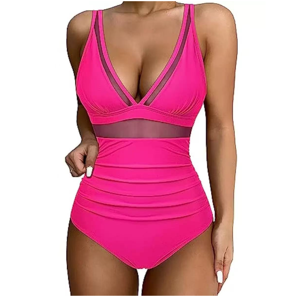 Женский слитный купальник с гл – обзор и цена Swimsuit Bikini Ruched