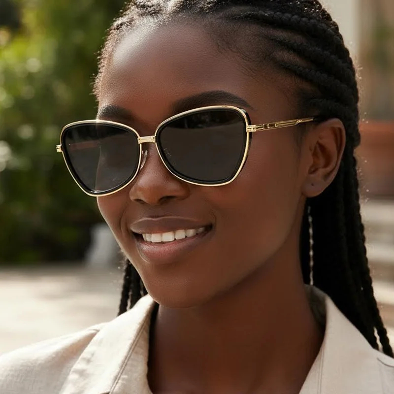 Металлические солнцезащитные о – обзор и цена Sunglasses Cat Eye