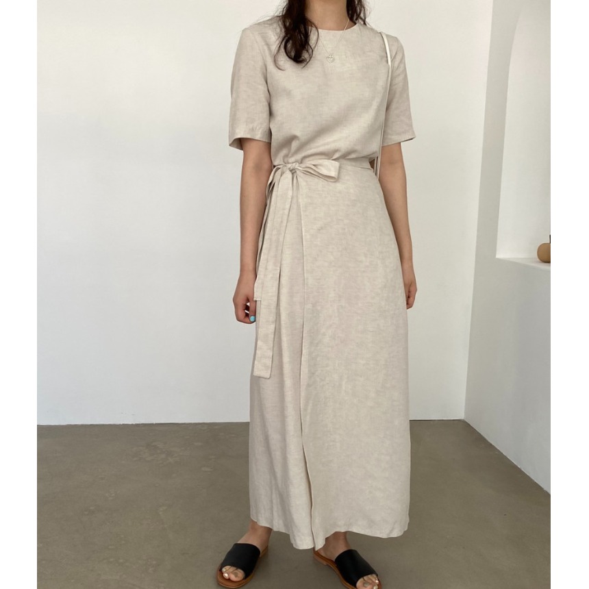 Элегантное хлопково-льняное пл – обзор и цена Linen Dress Wrap