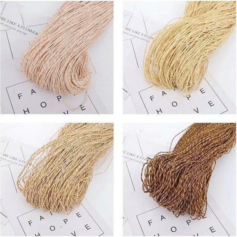200 г 2-слойная хлопковая пряж – обзор и цена Crochet Bag Raffia