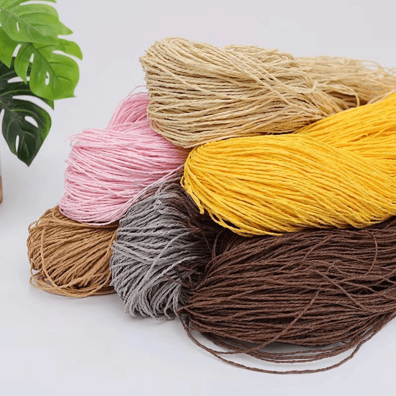 200 г 2-слойная хлопковая пряж – обзор и цена Crochet Bag Raffia