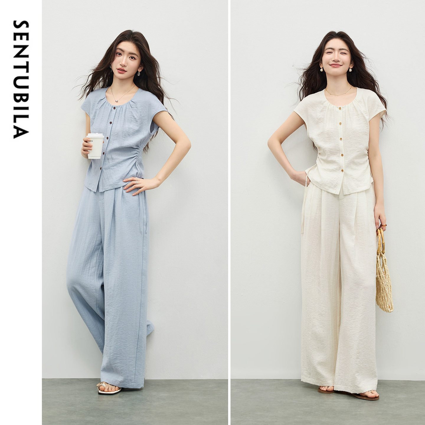 Женский льняной летний комплек – обзор и цена Linen Pant Wide