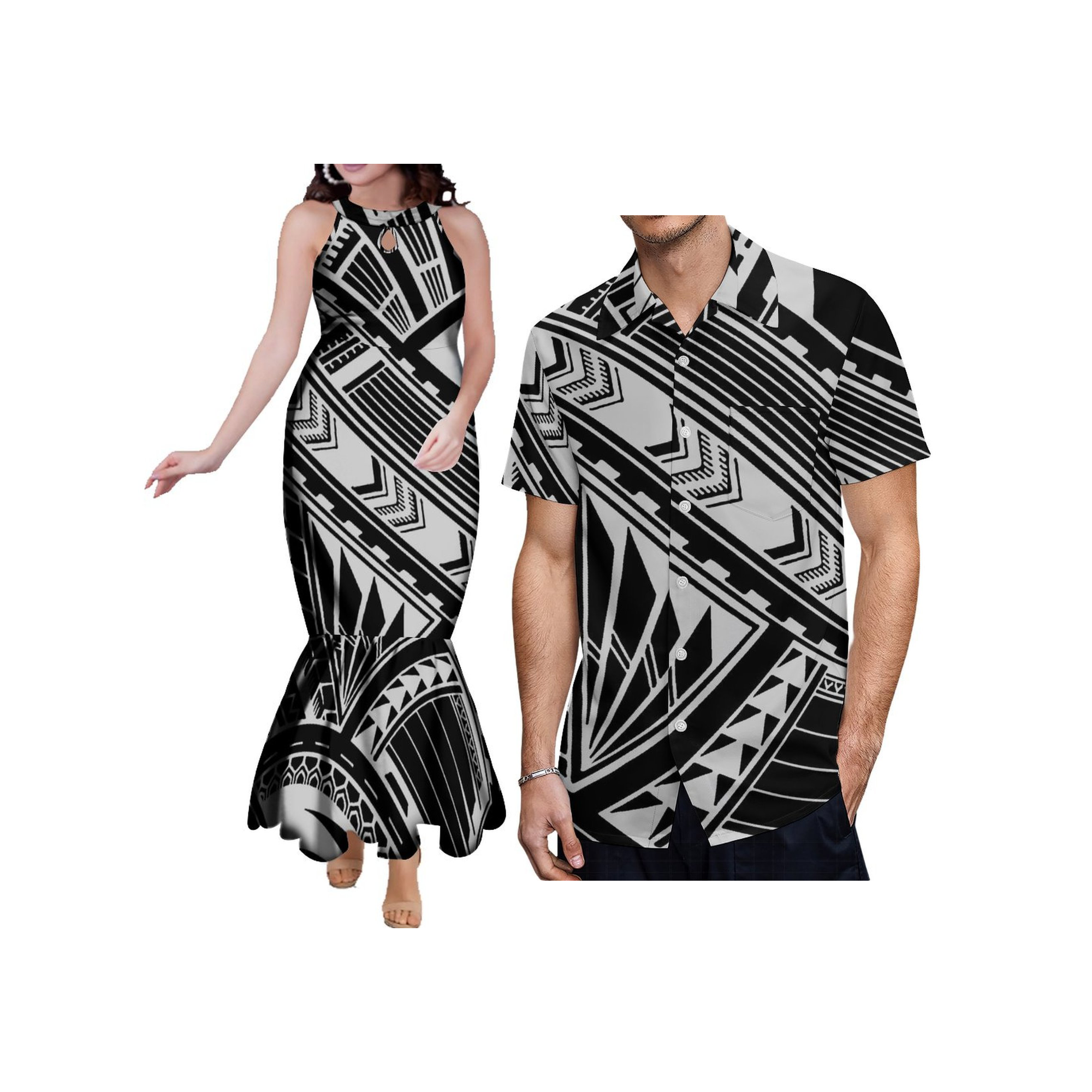 Парные наряды на заказ: мужска – обзор и цена Maxi Dress Halter