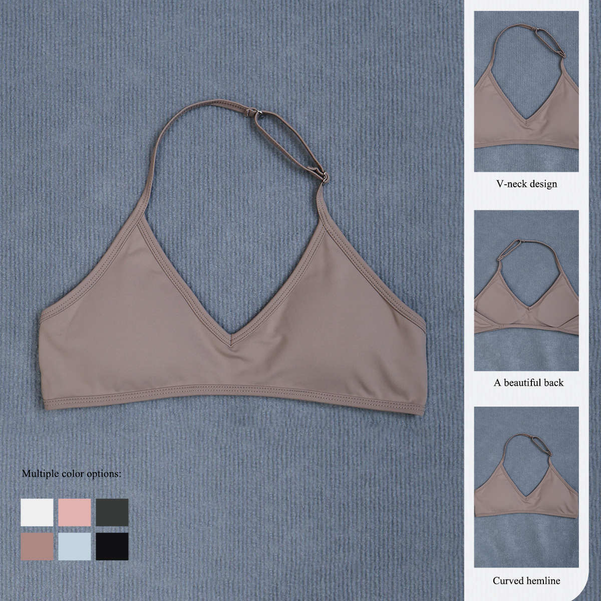 Женский летний спортивный бюст – обзор и цена Crop Top Crochet