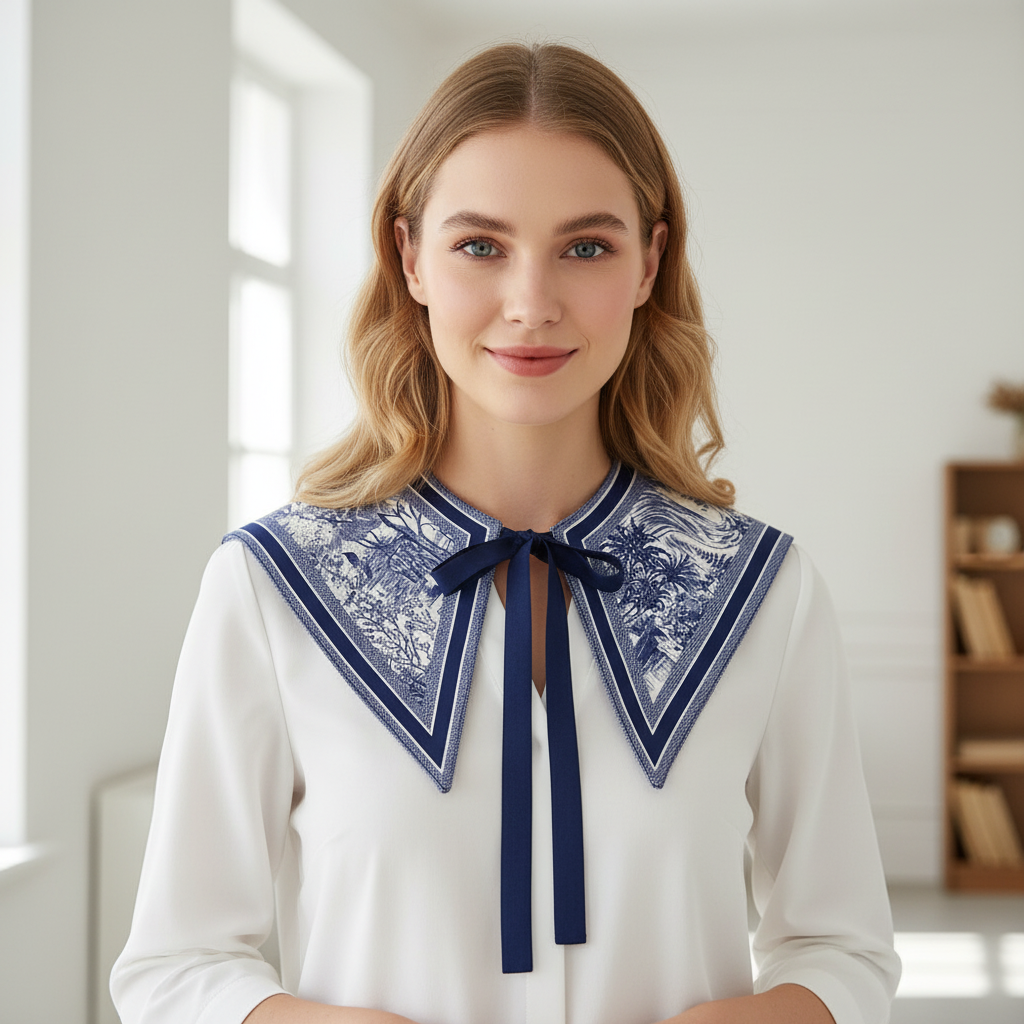 Модный съемный воротник-рубашк – обзор и цена Blouse Off Shoulder