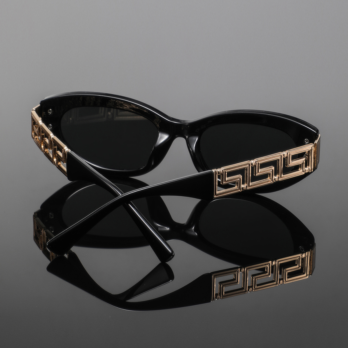 1 пара женских пластиковых очк – обзор и цена Sunglasses Cat Eye