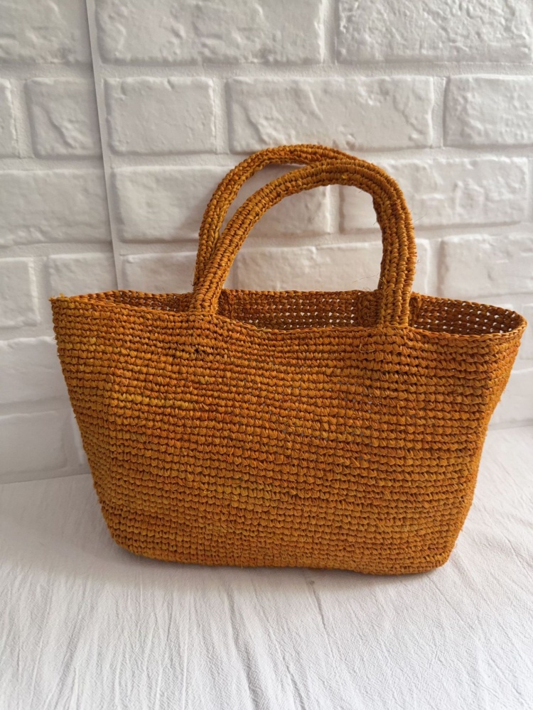 Летняя сумка в деревенском сти – обзор и цена Crochet Bag Raffia