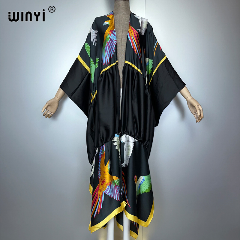 WINYI кимоно в стиле бохо макс – обзор и цена Cover Up Kaftan