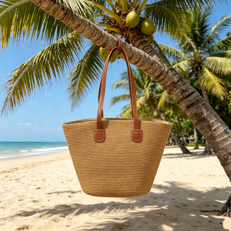 CLAREGQI Женская однотонная со – обзор и цена Tote Bag Beach