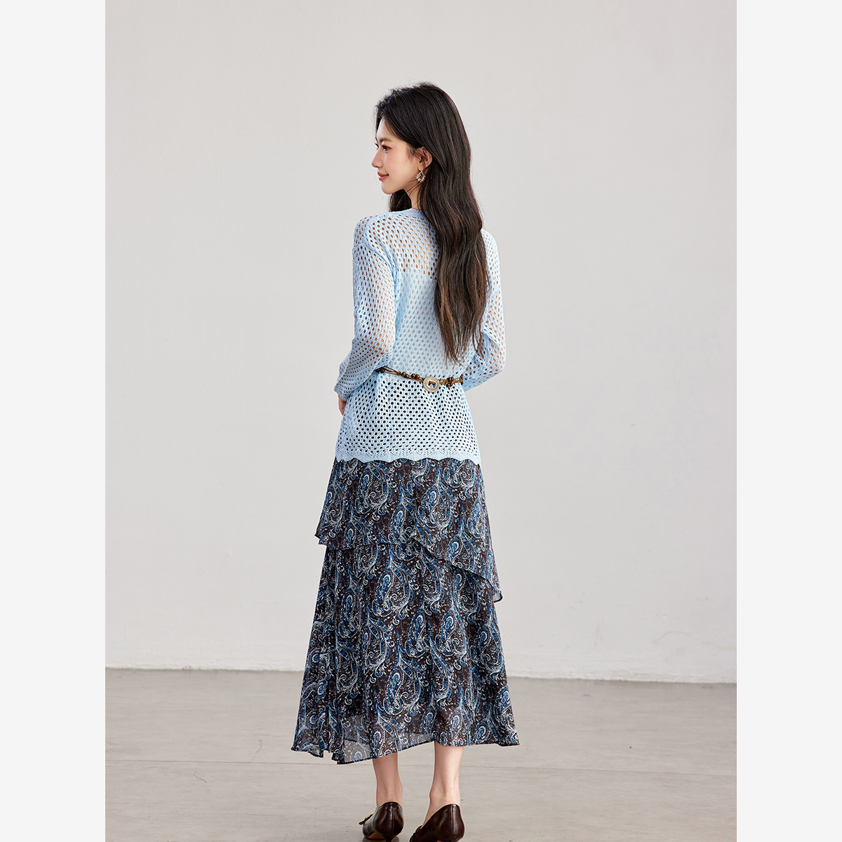 Женский комплект VIMLY из двух – обзор и цена Midi Skirt Floral