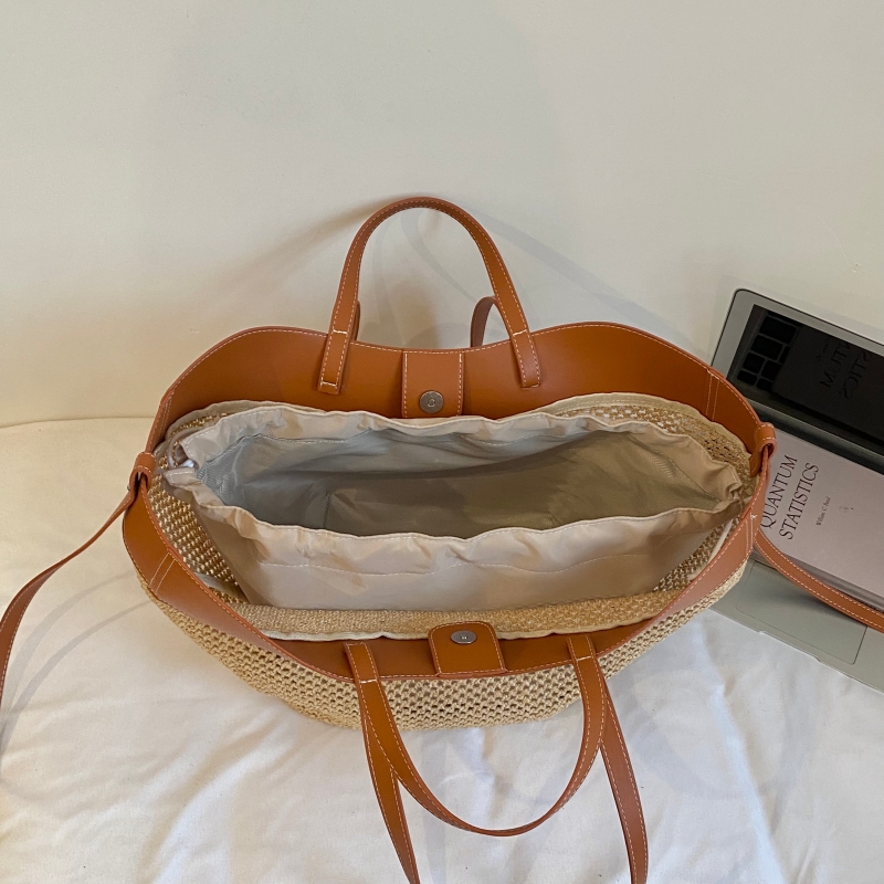 Брендовые плетеные сумки-тоут  – обзор и цена Crochet Bag Raffia