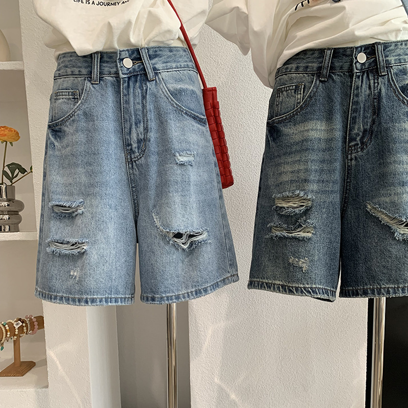 Джинсовые шорты женские винтаж – обзор и цена Shorts Denim Frayed