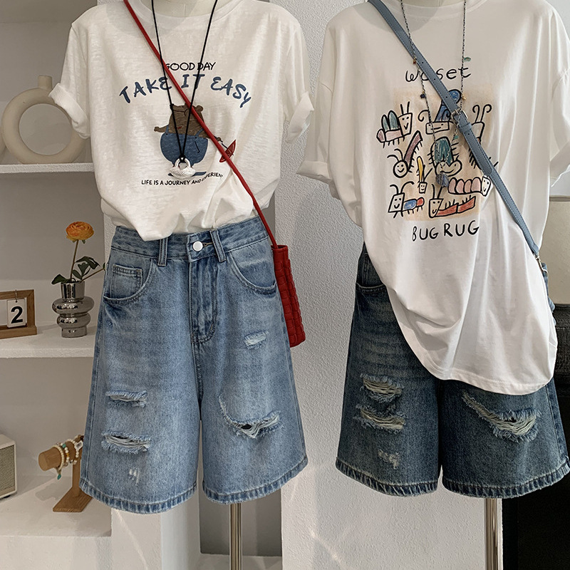 Джинсовые шорты женские винтаж – обзор и цена Shorts Denim Frayed