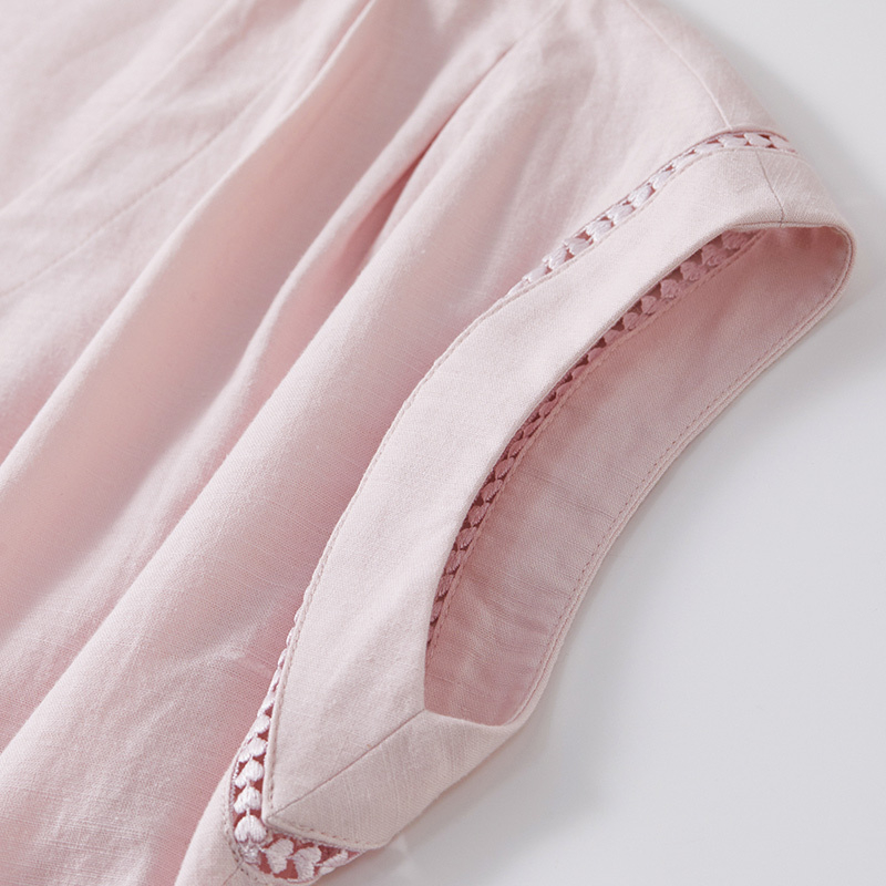 Женское элегантное платье SENT – обзор и цена Linen Dress Wrap