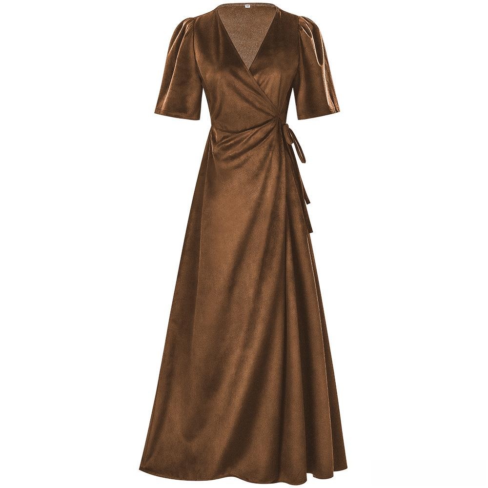 Женское длинное бархатное плат – обзор и цена Linen Dress Wrap
