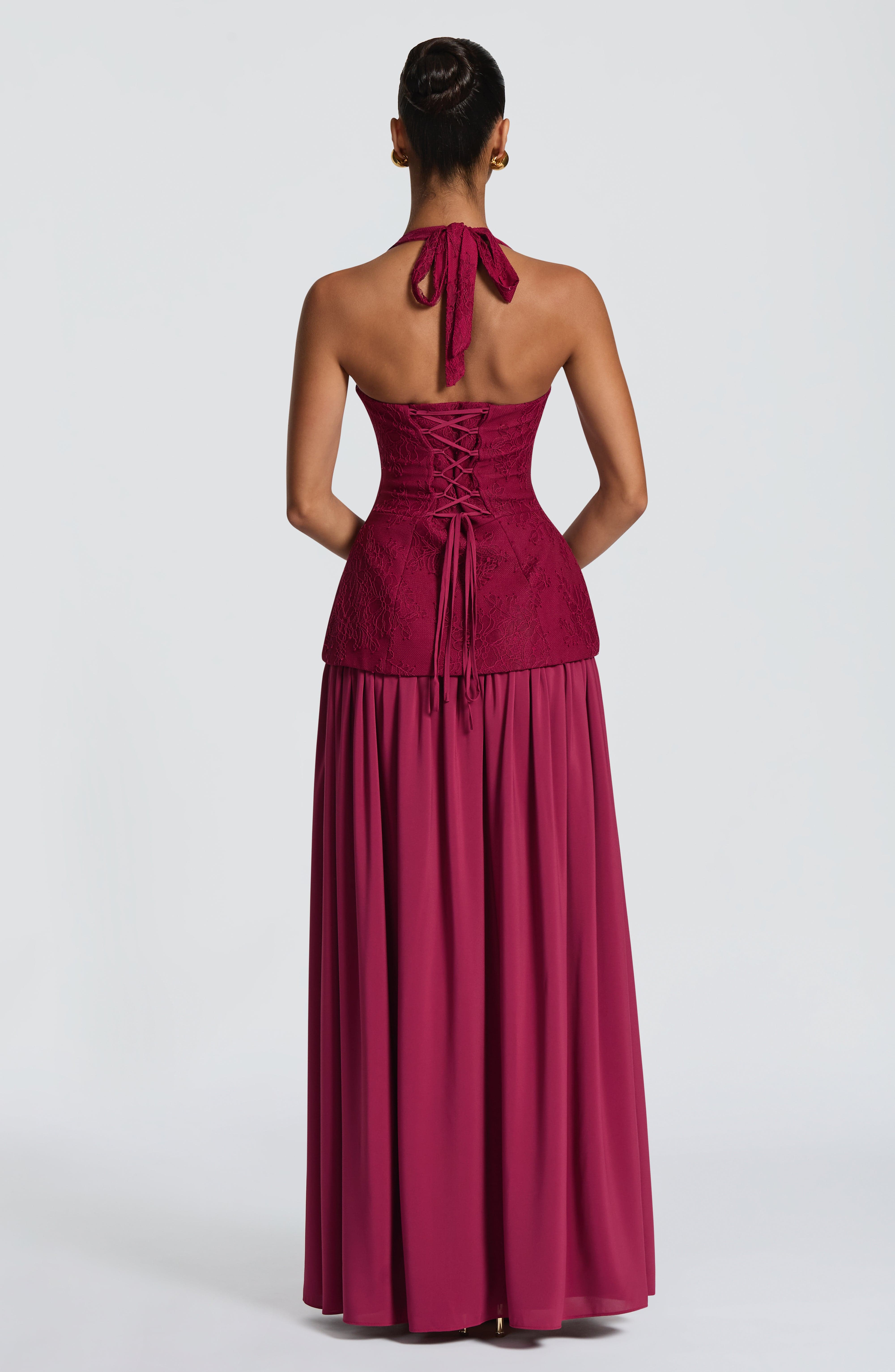 Вечернее платье макси без спин – обзор и цена Maxi Dress Halter