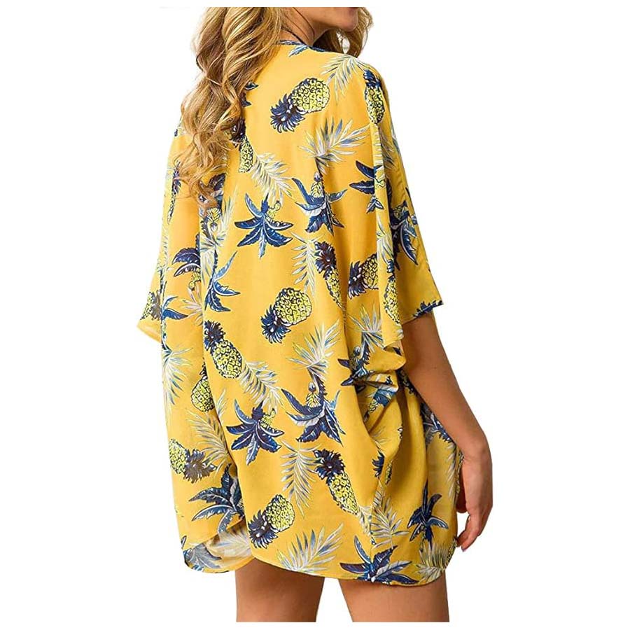 Женское свободное прозрачное ш – обзор и цена Kimono Sheer Floral