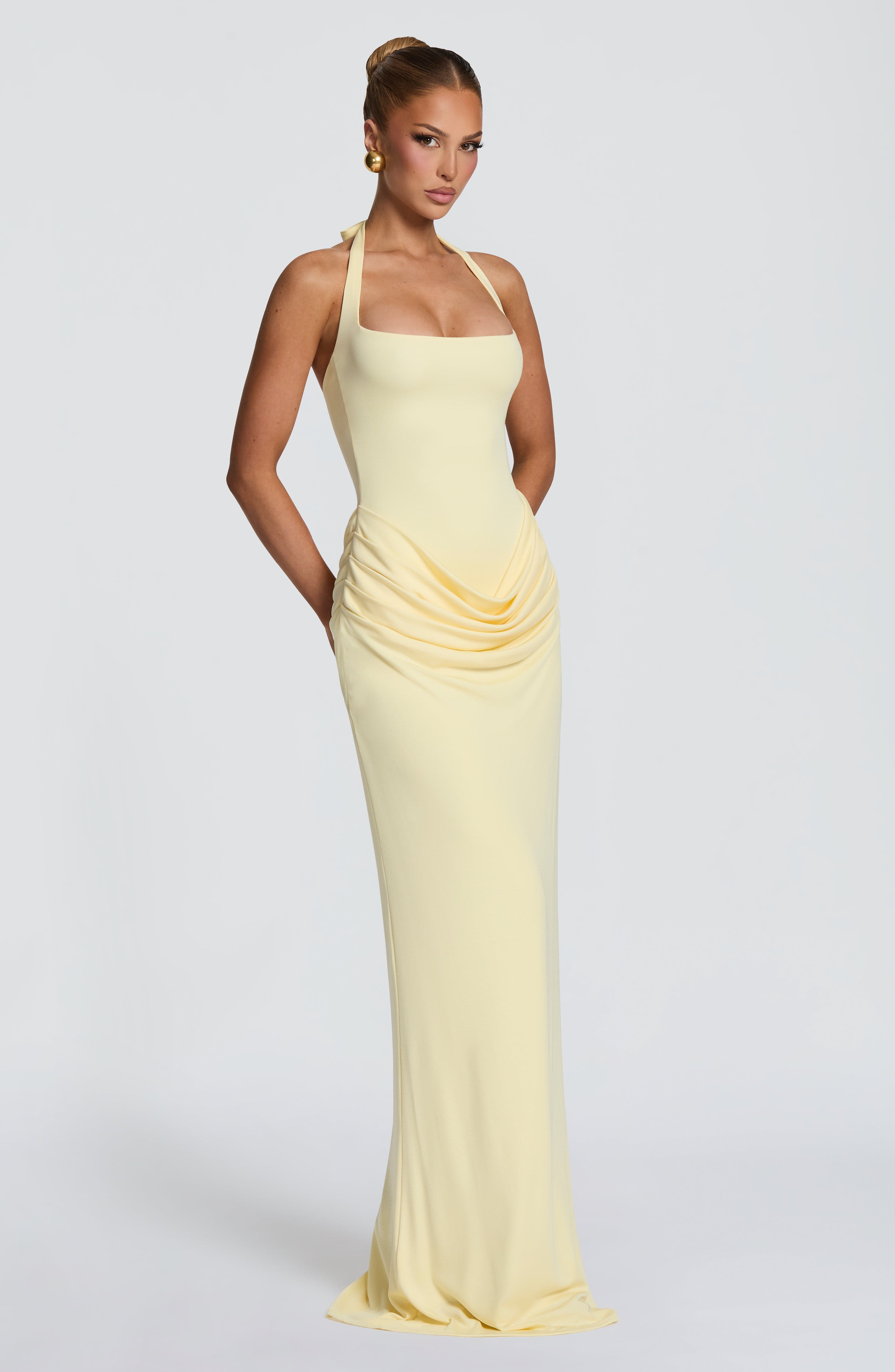 Элегантное женское вечернее пл – обзор и цена Maxi Dress Halter