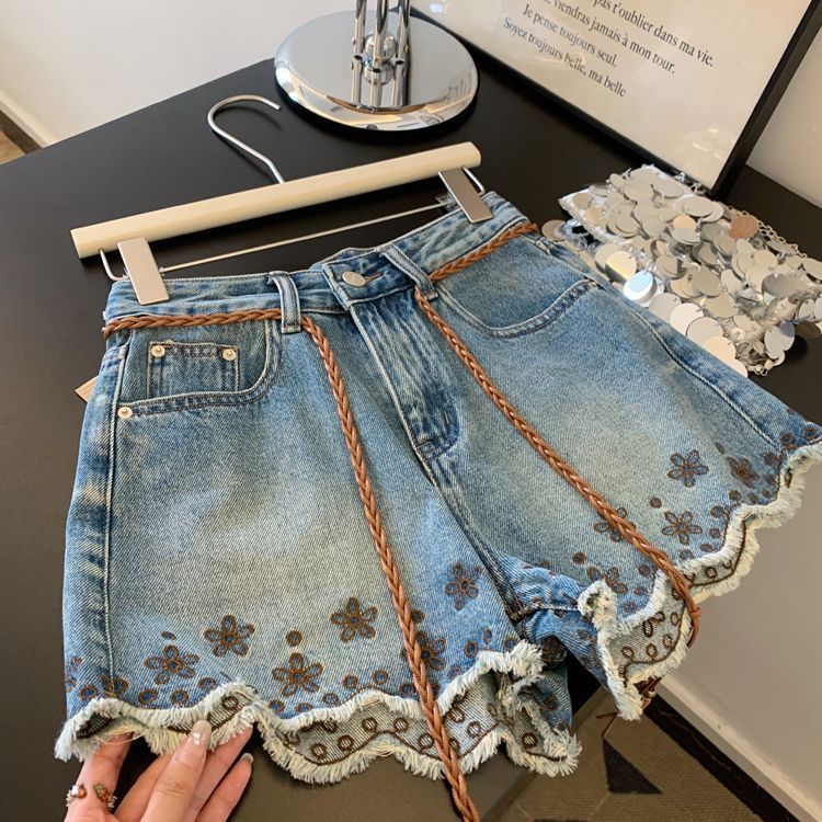 Дышащие винтажные джинсовые шо – обзор и цена Shorts Denim Frayed