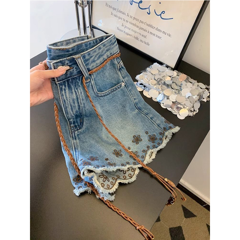 Дышащие винтажные джинсовые шо – обзор и цена Shorts Denim Frayed
