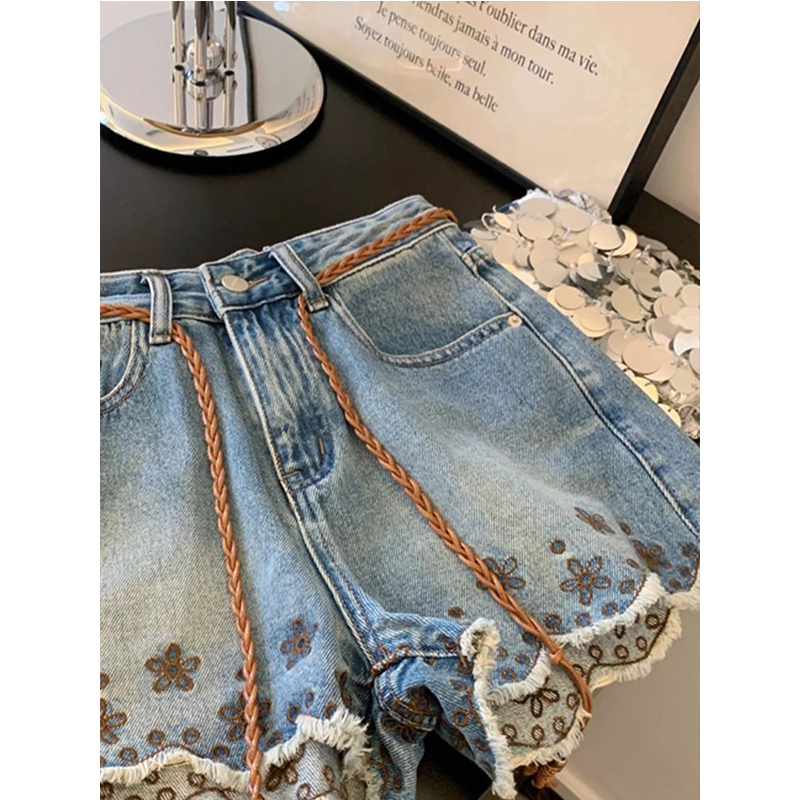 Дышащие винтажные джинсовые шо – обзор и цена Shorts Denim Frayed