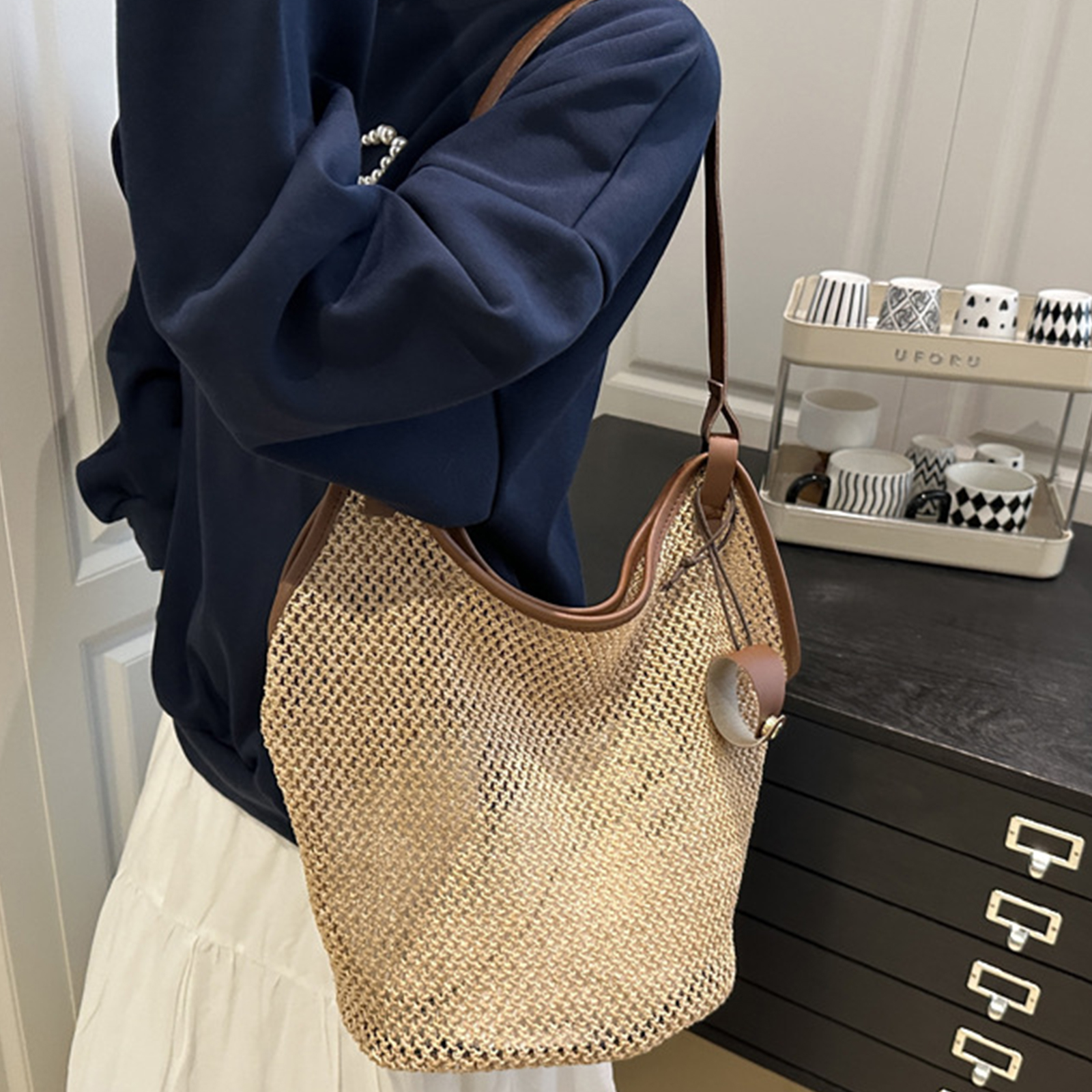 Плетеная соломенная пляжная су – обзор и цена Tote Bag Beach