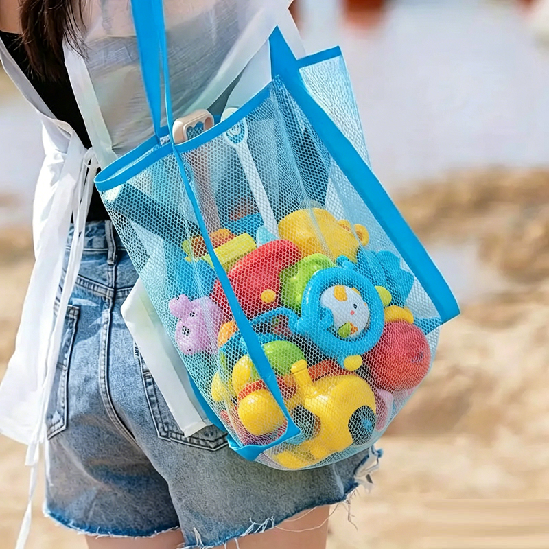 Многоцветная большая пляжная с – обзор и цена Tote Bag Beach
